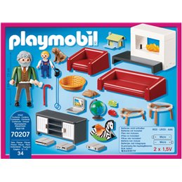Playmobil Dollhouse - Gemütliches Wohnzimmer (70207) från buy2say.com! Anbefalede produkter | Elektronik online butik