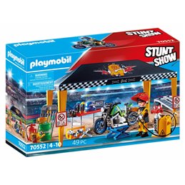 Playmobil Stuntshow - Werkstattzelt (70552) fra buy2say.com! Anbefalede produkter | Elektronik online butik