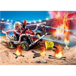 Playmobil Stuntshow - Feuerwehrkart (70554) fra buy2say.com! Anbefalede produkter | Elektronik online butik