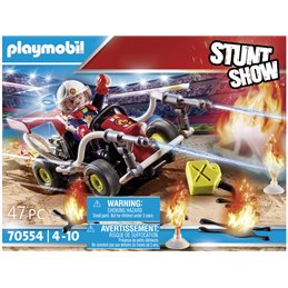 Playmobil Stuntshow - Feuerwehrkart (70554) fra buy2say.com! Anbefalede produkter | Elektronik online butik