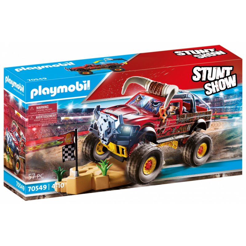 Playmobil Stuntshow - Monster Truck Horned (70549) from buy2say.com! Buy and say your opinion! Recommend the product!