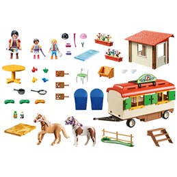 Playmobil Country - Ponycamp-Übernachtungswagen (70510) von buy2say.com! Empfohlene Produkte | Elektronik-Online-Shop