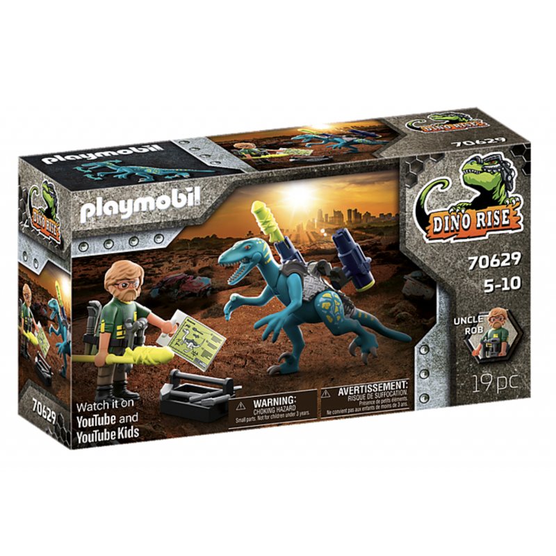 Playmobil Dino Rise - Uncle Rob Aufrüstung zum Kampf (70629) fra buy2say.com! Anbefalede produkter | Elektronik online butik
