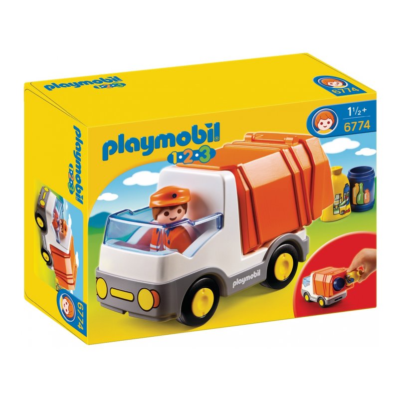 Playmobil 1.2.3 - Müllauto (6774) from buy2say.com! Buy and say your opinion! Recommend the product!