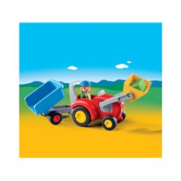 Playmobil 1.2.3 - Traktor with Anhänger (6964) от buy2say.com!  Препоръчани продукти | Онлайн магазин за електроника