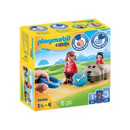 Playmobil 1.2.3 - Mein Schiebehund (70406) от buy2say.com!  Препоръчани продукти | Онлайн магазин за електроника