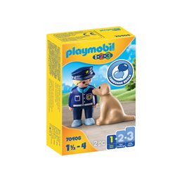 Playmobil 1.2.3 - Polizist with Hund (70408) от buy2say.com!  Препоръчани продукти | Онлайн магазин за електроника