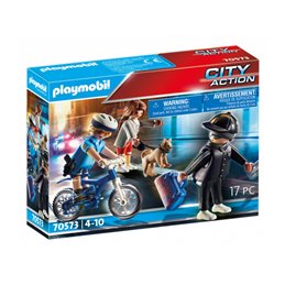 Playmobil City Action Polizei-Fahrrad Verfolgung des Taschendiebs (70573) from buy2say.com! Buy and say your opinion! Recommend 