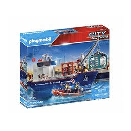 Playmobil City Action - Großes Containerschiff with Zollboot (70769) from buy2say.com! Buy and say your opinion! Recommend the p