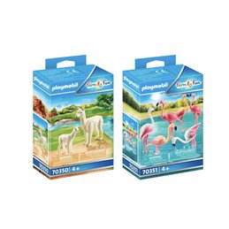 Playmobil Family Fun - Set Alpaka with Baby und Flamingos (10119) от buy2say.com!  Препоръчани продукти | Онлайн магазин за елек