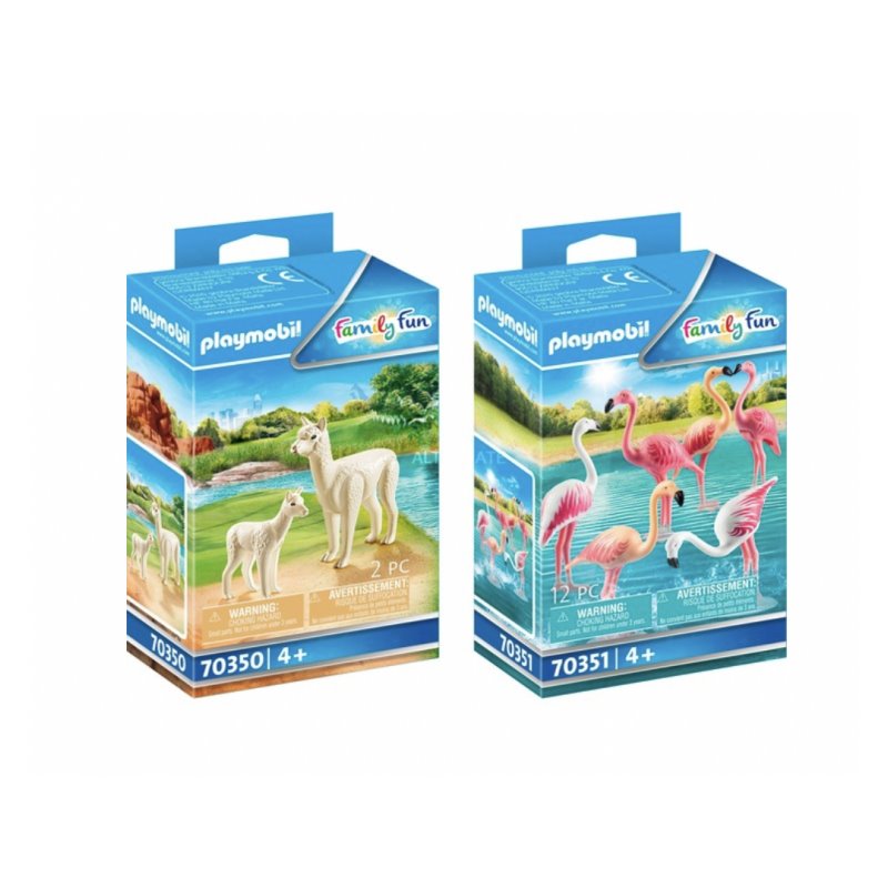 Playmobil Family Fun - Set Alpaka with Baby und Flamingos (10119) от buy2say.com! Препоръчани продукти | Онлайн магазин за елек Playmobil Family Fun - Set Alpaka with Baby und Flamingos (10119) от buy2say.com! Препоръчани продукти | Онлайн магазин за елек