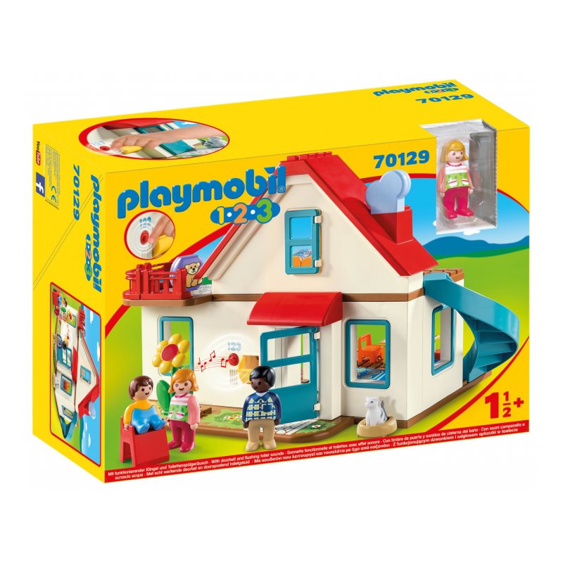 Playmobil 1.2.3 - Einfamilienhaus (70129) от buy2say.com! Препоръчани продукти | Онлайн магазин за електроника Playmobil 1.2.3 - Einfamilienhaus (70129) от buy2say.com! Препоръчани продукти | Онлайн магазин за електроника