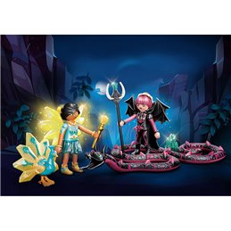 Playmobil Ayuma - Crystal und Bat Fairy with Seelentieren (70803) från buy2say.com! Anbefalede produkter | Elektronik online but