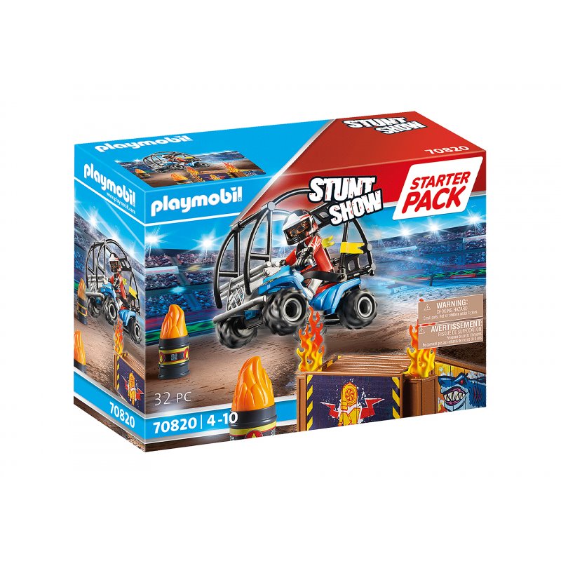 Playmobil Stuntshow - Starter Pack Stuntshow Quad with Feuerrampe (70820) от buy2say.com!  Препоръчани продукти | Онлайн магазин