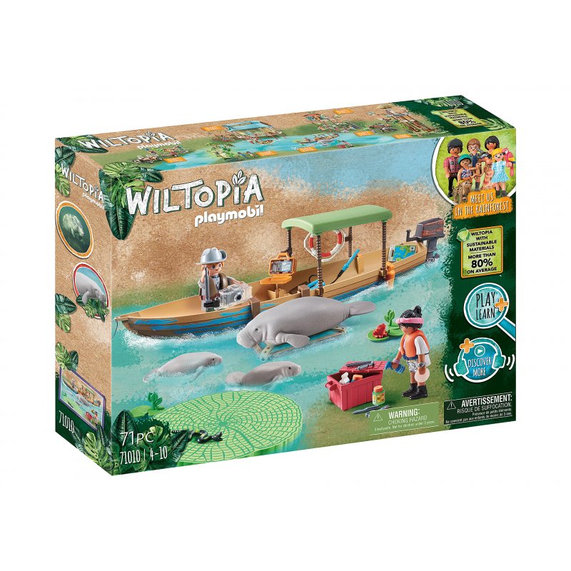 Playmobil Wiltopia - Bootsausflug zu den Seekühen (71010) from buy2say.com! Buy and say your opinion! Recommend the product! Playmobil Wiltopia - Bootsausflug zu den Seekühen (71010) from buy2say.com! Buy and say your opinion! Recommend the product!