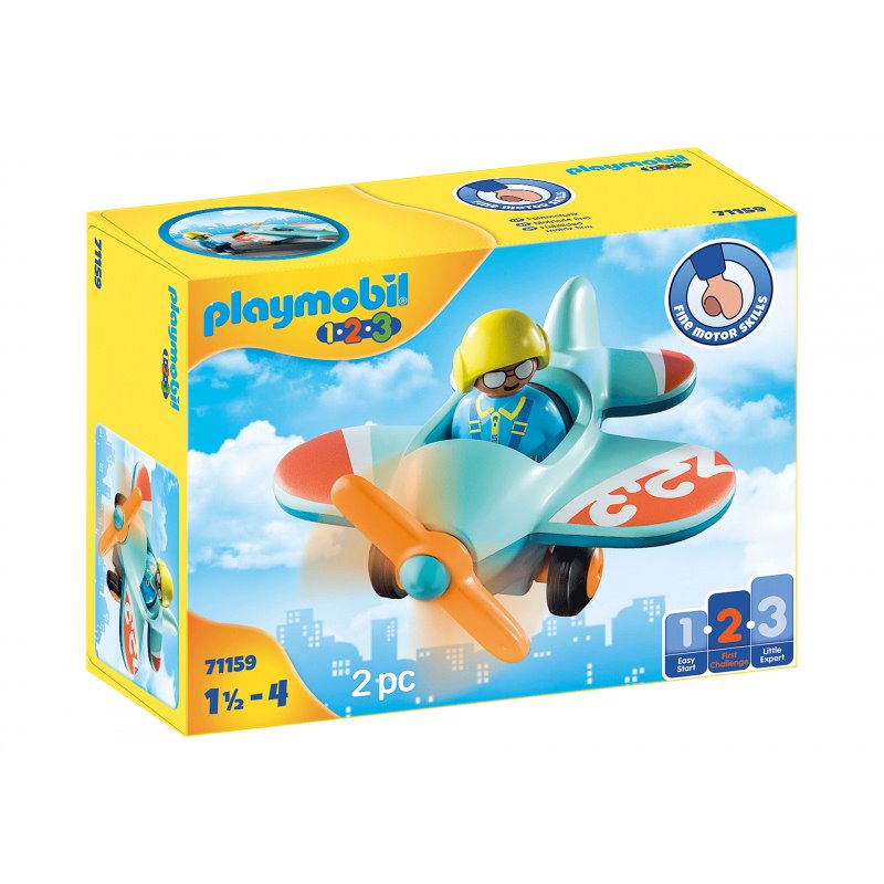 Playmobil 1.2.3 - Flugzeug (71159) from buy2say.com! Buy and say your opinion! Recommend the product! Playmobil 1.2.3 - Flugzeug (71159) from buy2say.com! Buy and say your opinion! Recommend the product!