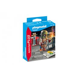 Playmobil City Life - Schwhiteer with Ausrüstung (70597) från buy2say.com! Anbefalede produkter | Elektronik online butik