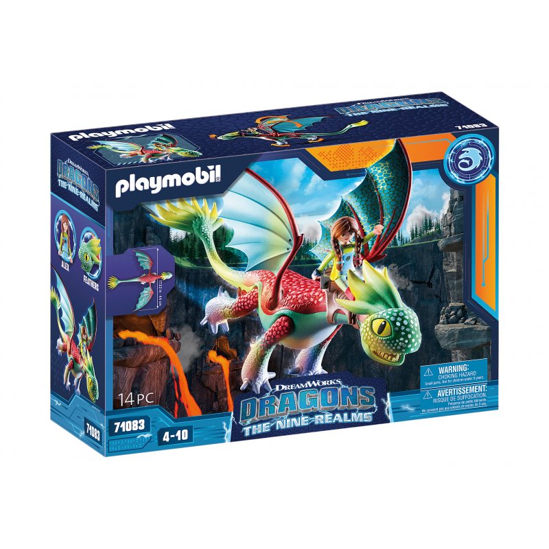 Playmobil Dragons The Nine Realms - Feathers & Alex (71083) from buy2say.com! Buy and say your opinion! Recommend the product!