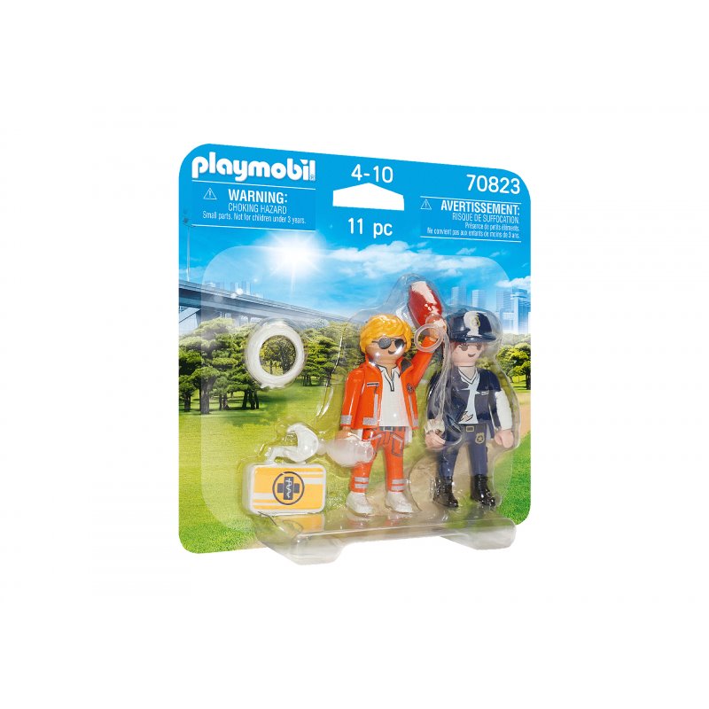 Playmobil City Action - DuoPack Notarzt und Polizistin (70823) from buy2say.com! Buy and say your opinion! Recommend the product Playmobil City Action - DuoPack Notarzt und Polizistin (70823) from buy2say.com! Buy and say your opinion! Recommend the product