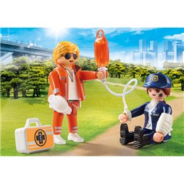 Playmobil City Action - DuoPack Notarzt und Polizistin (70823) from buy2say.com! Buy and say your opinion! Recommend the product