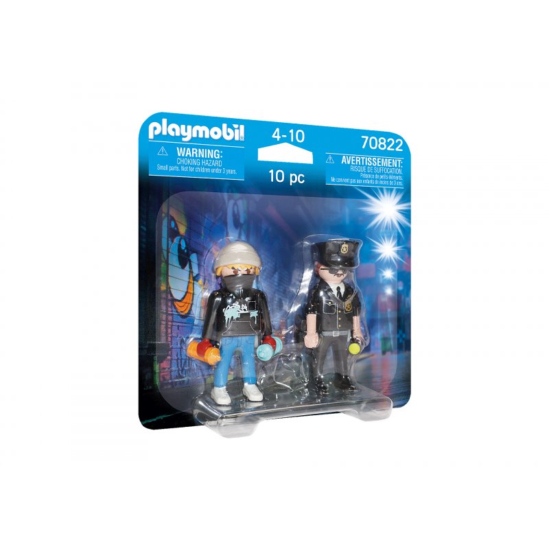 Playmobil City Action - DuoPack Polizist und Sprayer (70822) от buy2say.com! Препоръчани продукти | Онлайн магазин за електрони Playmobil City Action - DuoPack Polizist und Sprayer (70822) от buy2say.com! Препоръчани продукти | Онлайн магазин за електрони