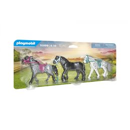 Playmobil Country - 3 Pferde Friese Knabstrupper & Andalusier (70999) alkaen buy2say.com! Suositeltavat tuotteet | Elektroniikan