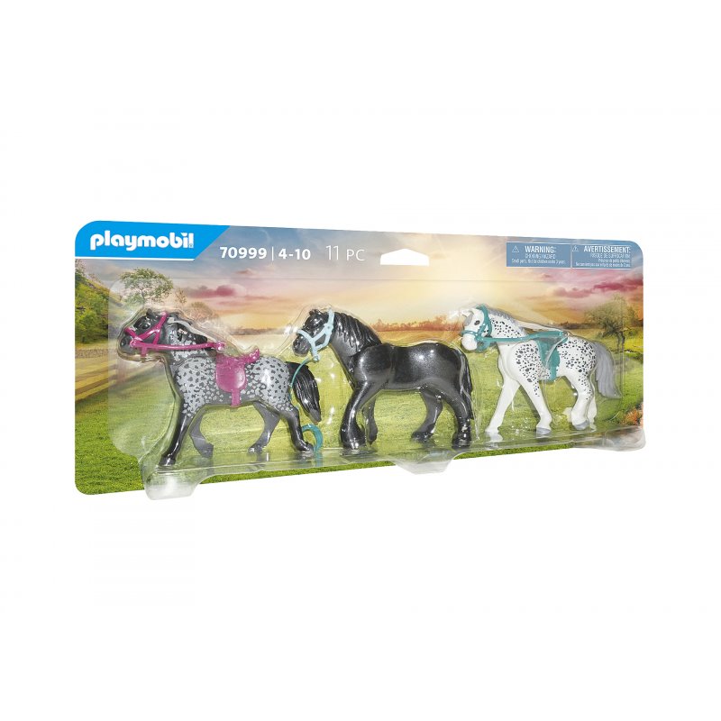 Playmobil Country - 3 Pferde Friese Knabstrupper & Andalusier (70999) från buy2say.com! Anbefalede produkter | Elektronik online