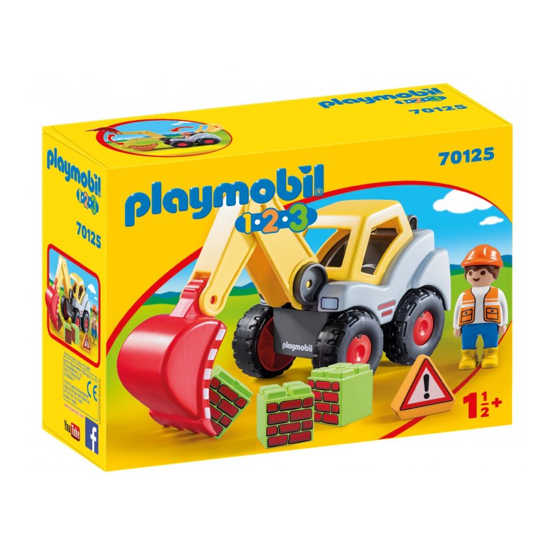 Playmobil 1.2.3 - Schaufelbagger (70125) from buy2say.com! Buy and say your opinion! Recommend the product! Playmobil 1.2.3 - Schaufelbagger (70125) from buy2say.com! Buy and say your opinion! Recommend the product!