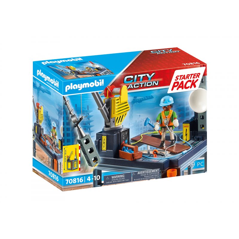 Playmobil City Action - Baustelle with Seilwinde (70816) от buy2say.com! Препоръчани продукти | Онлайн магазин за електроника Playmobil City Action - Baustelle with Seilwinde (70816) от buy2say.com! Препоръчани продукти | Онлайн магазин за електроника