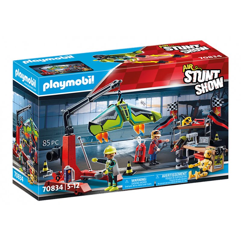 Playmobil Air Stuntshow - Servicestation (70834) från buy2say.com! Anbefalede produkter | Elektronik online butik