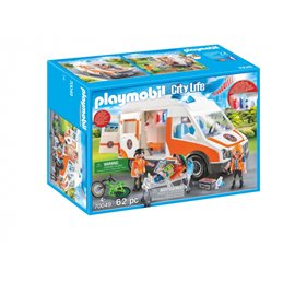 Playmobil City Life - Rettungswagen with Licht und Sound (70049) alkaen buy2say.com! Suositeltavat tuotteet | Elektroniikan verk
