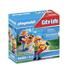 Playmobil City Life - Erster Schultag (4686) fra buy2say.com! Anbefalede produkter | Elektronik online butik