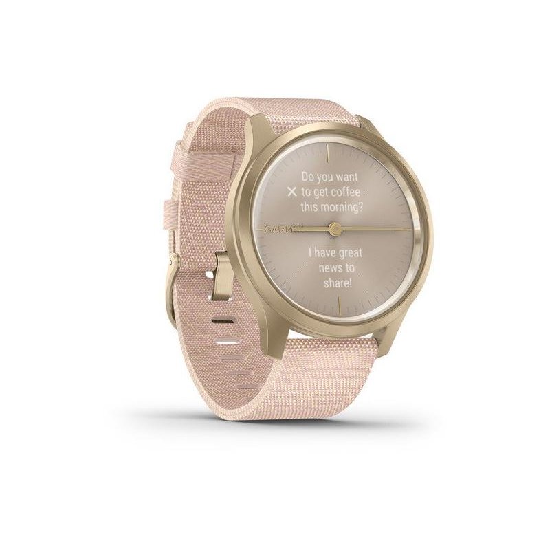 GARMIN vivomove Style Smartwatch rosa. White gold 010-02240-02 från buy2say.com! Anbefalede produkter | Elektronik online butik