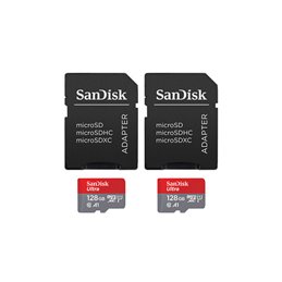 SanDisk Ultra microSDXC 128GB 140MBs+Adapt 2Pack SDSQUAB-128G-GN6MT from buy2say.com! Buy and say your opinion! Recommend the pr
