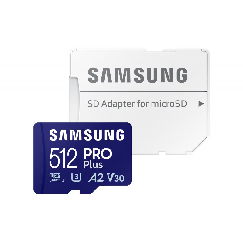 Samsung PRO Plus Micro SDXC incl. Adapter 512GB CL10 MB-MD512SA/EU от buy2say.com!  Препоръчани продукти | Онлайн магазин за еле