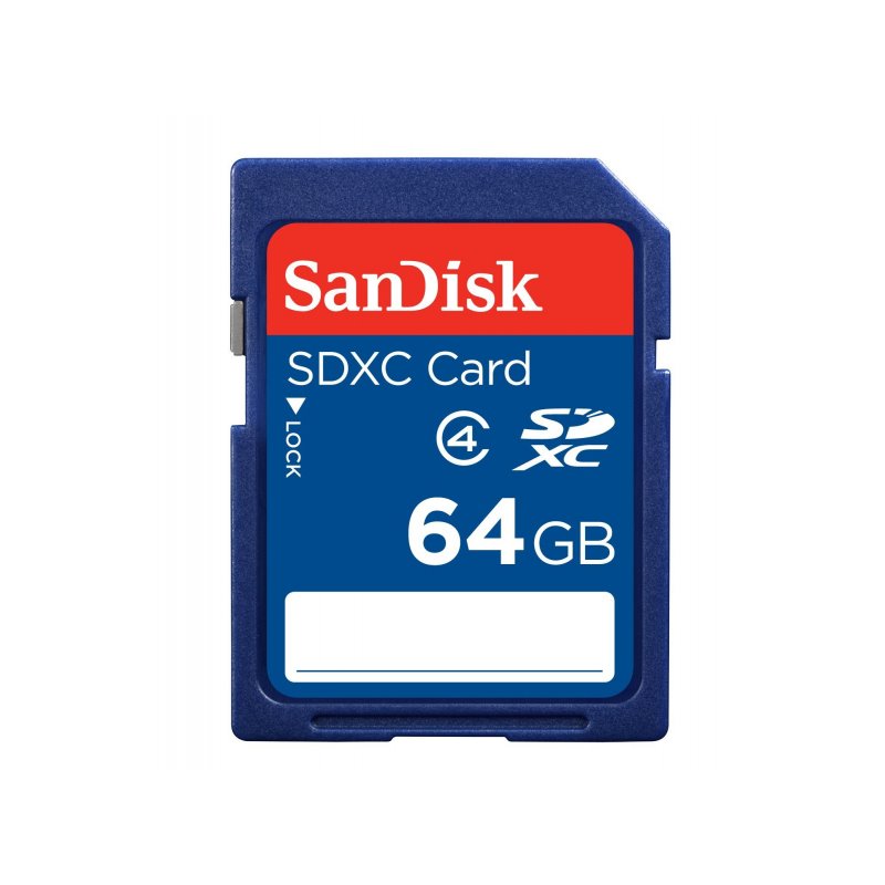 SanDisk Speicherkarte SDXC-Card 64GB SDSDB-064G-B35 från buy2say.com! Anbefalede produkter | Elektronik online butik
