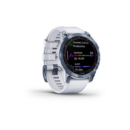 Garmin fenix 7 Sapphire Solar Blue Titanium with White Band 753759278113 from buy2say.com! Buy and say your opinion! Recommend t