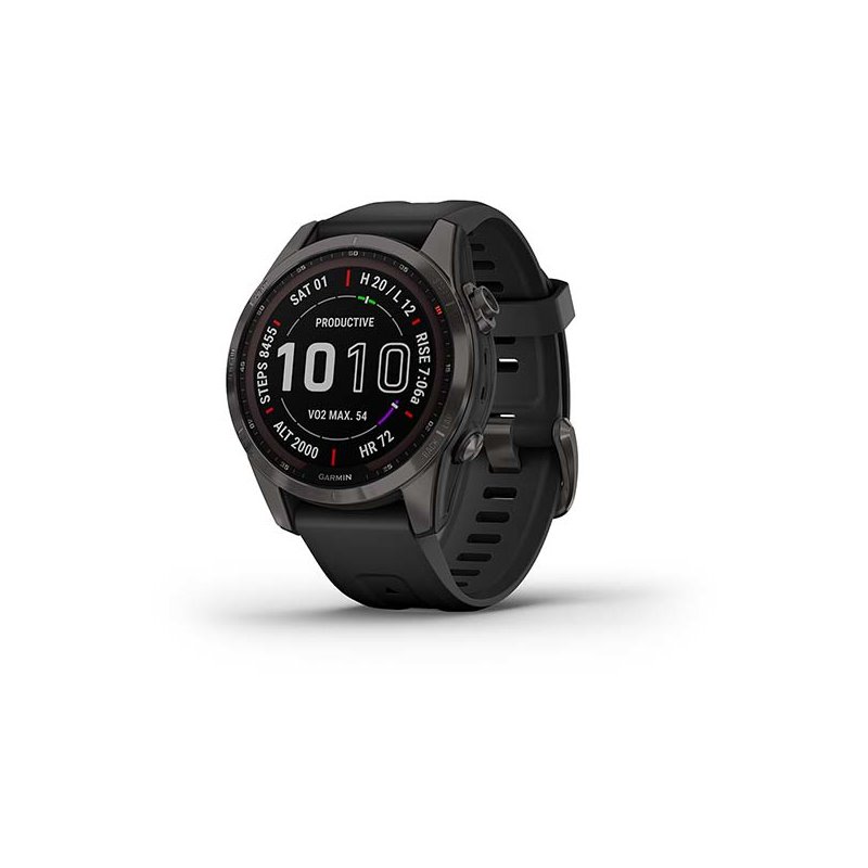 Garmin Fenix 7S Sapphire Solar Edition Slate Gray Titanium 010-02539-25 fra buy2say.com! Anbefalede produkter | Elektronik onlin