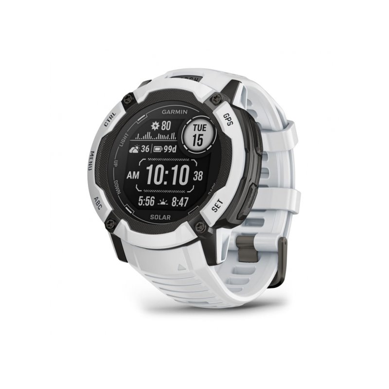 Garmin Instinct 2X Solar Stone White 010-02805-04 fra buy2say.com! Anbefalede produkter | Elektronik online butik