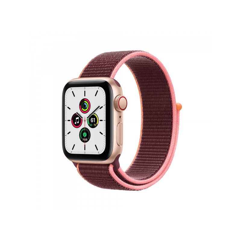 Apple Watch SE Gold Aluminium 40mm 4G Plum Sport Loop DE MYEJ2FD/A from buy2say.com! Buy and say your opinion! Recommend the pro