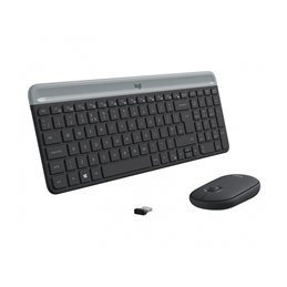 Keyboard & Mouse Logitech Slim Wireless Combo MK470 US QWERTY från buy2say.com! Anbefalede produkter | Elektronik online butik