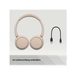 Sony Wireless stereo Headset Cream WH-CH520 från buy2say.com! Anbefalede produkter | Elektronik online butik