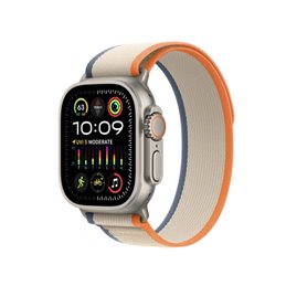 Apple Watch Ultra2 Titanium GPS+Cell. 49mm Loop orange/beige S/M MRF13FD/A von buy2say.com! Empfohlene Produkte | Elektronik-Onl