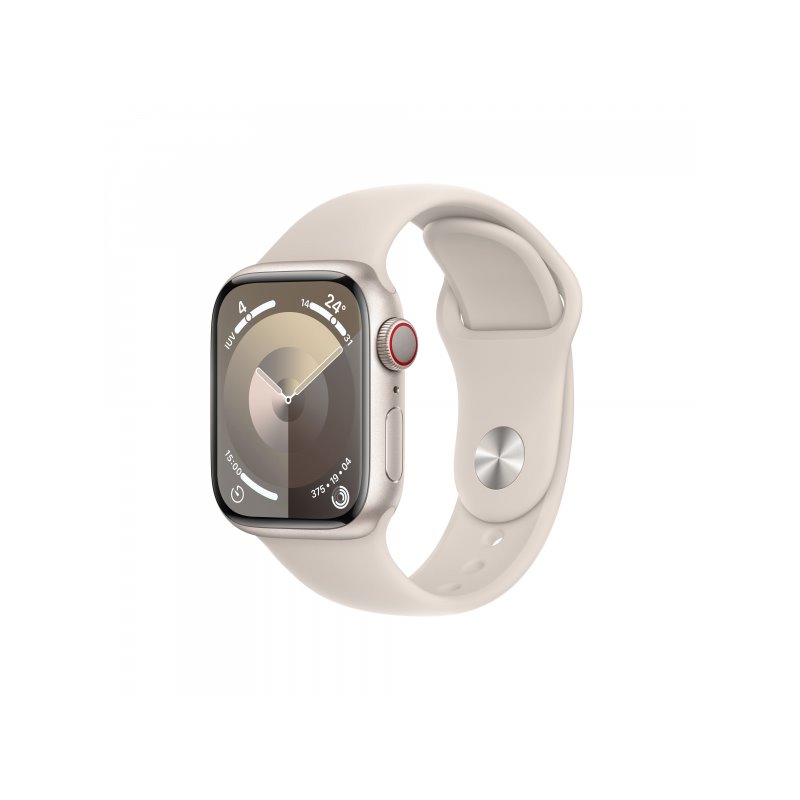 Apple Watch S9 Aluminium 41mm GPS+Cell. Starlight Sport Band S/M MRHN3QF/A alkaen buy2say.com! Suositeltavat tuotteet | Elektron