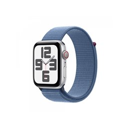 Apple Watch SE Alu. 44mm GPS+Cellular Silver Sport Loop Blue MRHM3QF/A von buy2say.com! Empfohlene Produkte | Elektronik-Online-