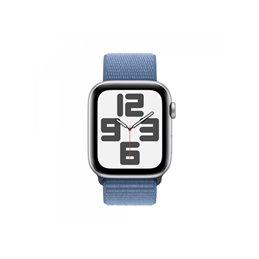 Apple Watch SE Alu. 44mm GPS Silver Sport Loop Winter Blue MREF3QF/A fra buy2say.com! Anbefalede produkter | Elektronik online b