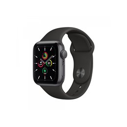 Apple Watch SE Space Grey Aluminium 40mm Black Sport Band DE MYDP2FD/A Ure | buy2say.com