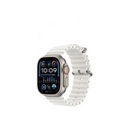 Apple Watch Ultra 2 Titanium 49mm GPS + Cellular White Ocean Band MREJ3FD/A от buy2say.com!  Препоръчани продукти | Онлайн магаз