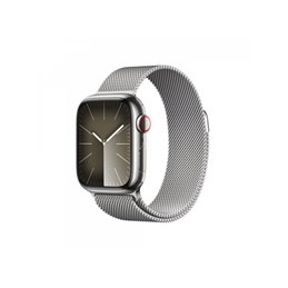 Apple Watch S9 41mm Steel GPS + Cellular Silver Milanese Loop MRJ43QF/A от buy2say.com!  Препоръчани продукти | Онлайн магазин з