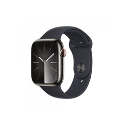 Apple Watch S9 Steel 45mm GPS+Cell. Graphite Sport Midnight S/M MRMV3QF/A von buy2say.com! Empfohlene Produkte | Elektronik-Onli